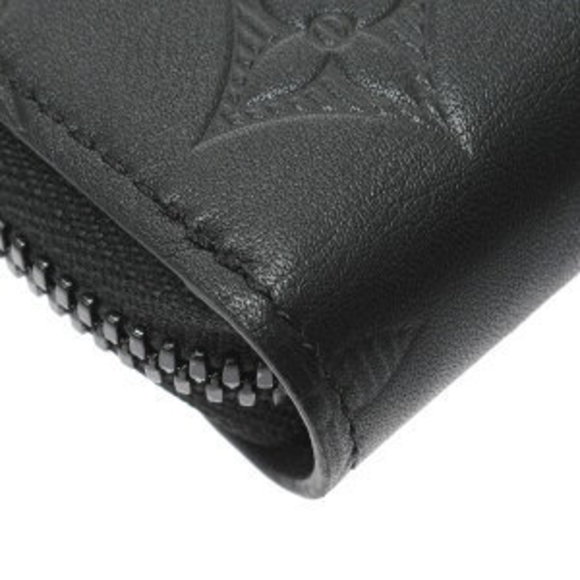 Louis Vuitton Wallet Shadow Noir Black Black Vertical Zippy Monogram - Picture 9 of 9